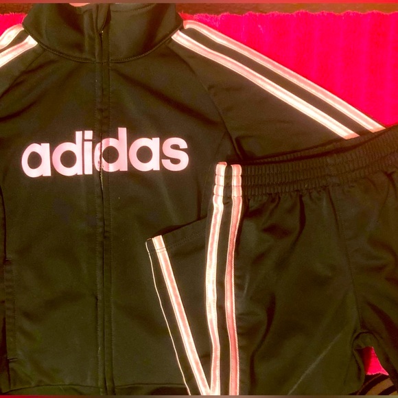 2 Piece Adidas Track Suit 3T - Picture 2 of 16